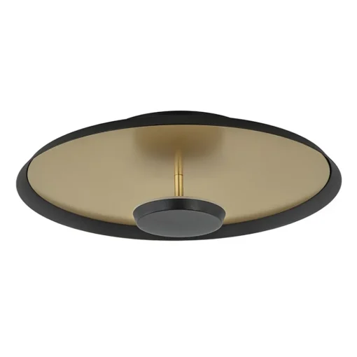 Plafondlamp Oro 35cm zwart/matgoud>Straluma Sale