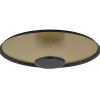 Plafondlamp Oro 45cm zwart/matgoud>Straluma Best