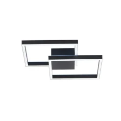 Plafondlamp Q-Marko smart vierk.zwart rgb/cct>Straluma Discount