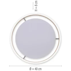 Plafondlamp Q-Vito 40cm matgoud smart + remote></noscript>Straluma Clearance