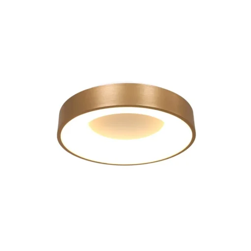 Plafondlamp Ringlede 30cm matgoud>Straluma New