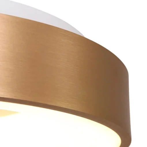 Plafondlamp Ringlede 30cm matgoud>Straluma New