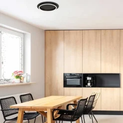 Plafondlamp Ringlux zwart><noscript><img width=