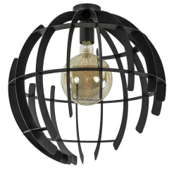 Plafondlamp Terra 60cm zwart>Straluma Clearance