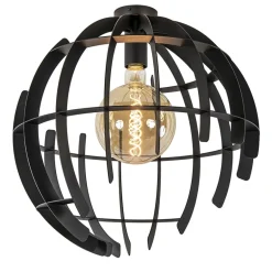 Plafondlamp Terra 60cm zwart>Straluma Clearance