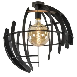 Plafondlamp Terra 60cm zwart></noscript>Straluma Clearance