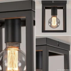 Plafondlamp vierkant frame klein zwart></noscript>Straluma Clearance