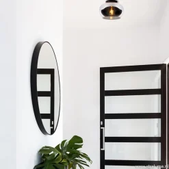 Plafondlamp zwart met smoke glas></noscript>Straluma Clearance