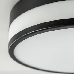 Plafondlamp zwart opaal glas 3-step dim></noscript>Straluma Hot
