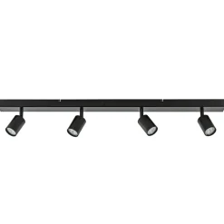 Plafondspot Bounce 4L balk zwart>Straluma Discount