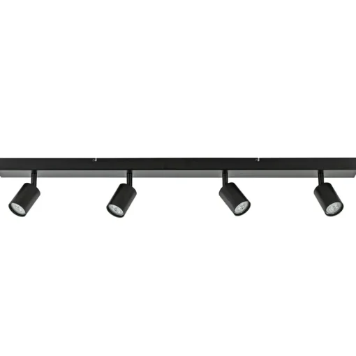 Plafondspot Bounce 4L balk zwart>Straluma Discount