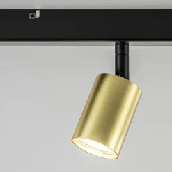Plafondspot Bounce 4l 100cm zwart/matgoud></noscript>Straluma Sale
