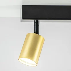 Plafondspot Bounce 2L 40cm zwart/matgoud></noscript>Straluma Online