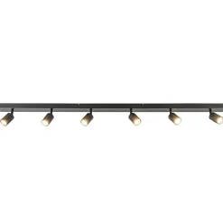 Plafondspot Bounce 6L 160cm zwart>Straluma Outlet