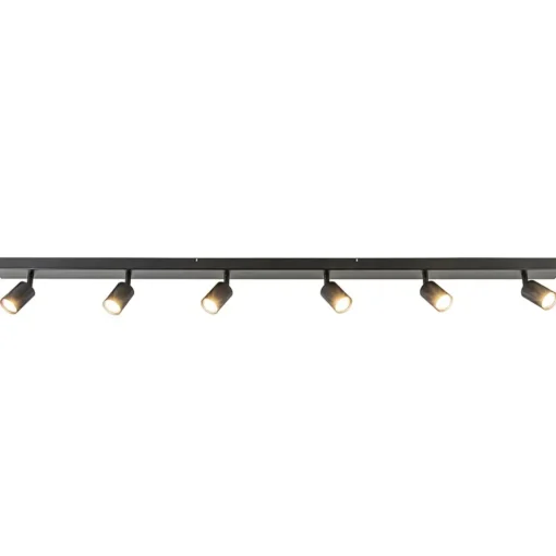 Plafondspot Bounce 6L 160cm zwart>Straluma Outlet