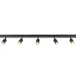 Plafondspot Bounce 5L 130cm zwart>Straluma Discount