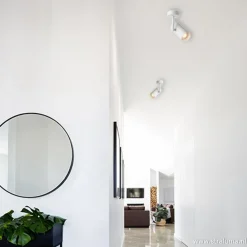 Plafondspot cilinder hoog wit gu10><noscript><img width=