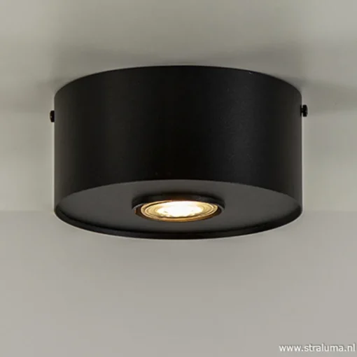 Plafondspot cilinder plat gu10>Straluma Outlet