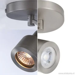 Plafondspot enkel alu mat gu10></noscript>Straluma Discount