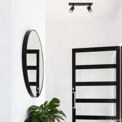 Plafondspot Halo 2L op balk zwart><noscript><img width=