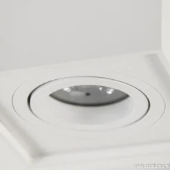 Plafondspot kubus wit verstelbaar gu10></noscript>Straluma Hot