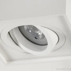 Plafondspot kubus wit verstelbaar gu10></noscript>Straluma Hot