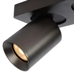 Plafondspot 2-lichts gunmetal incl. gu10></noscript>Straluma
