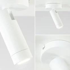 Plafondspot Miller enkel wit/goud pucc><noscript><img width=