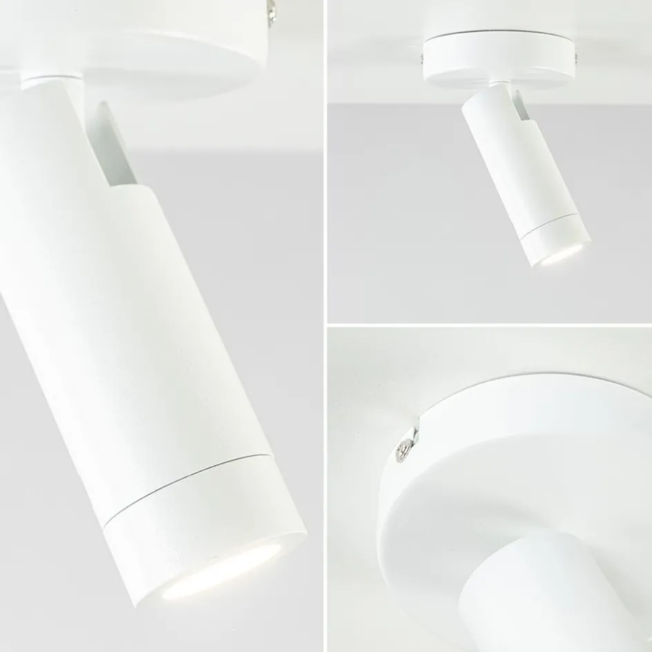 Plafondspot Miller enkel wit/goud pucc>Straluma New