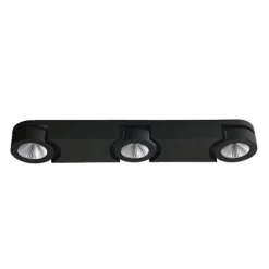 Plafondspot Montreal 3L balk zwart 3000k>Straluma Discount