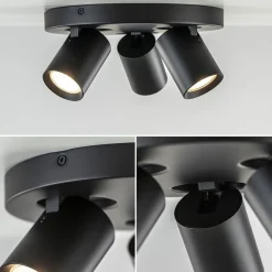 Plafondspot Oliver 3L rond zwart gu10></noscript>Straluma Sale