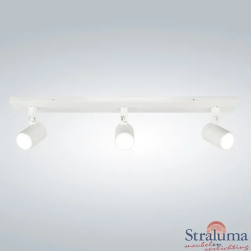 Plafondspot Rain 3L balk wit gu10 IP44>Straluma New
