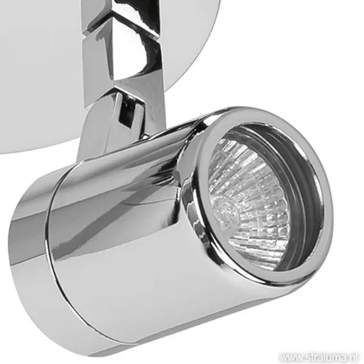Plafondspot Rain 2l rond chroom IP44>Straluma Best