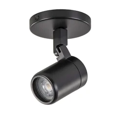 Plafondspot Rain 1L rond zwart gu10 IP44>Straluma New