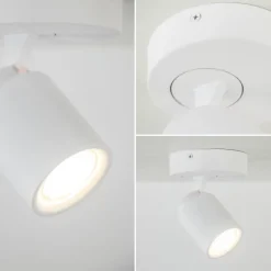 Plafondspot Razza 1-lichts wit gu10></noscript>Straluma Best