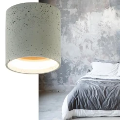 Plafondspot Shy cilinder beton></noscript>Straluma Discount