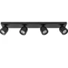 Plafondspot Solare 4l balk zwart>Straluma Discount