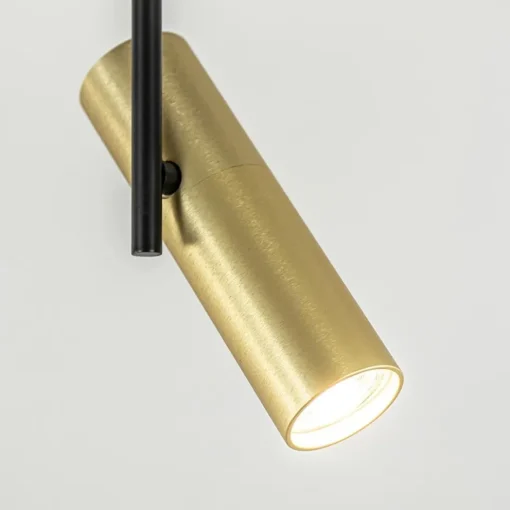 Plafondspot Trend 3L zwart/goud gu10 mini>Straluma New