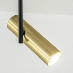 Plafondspot Trend 2L zwart/goud mini gu10></noscript>Straluma Best