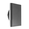 Plafond/wandlamp square antraciet>Straluma Hot