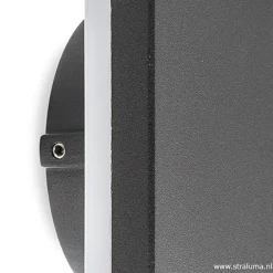 Plafond/wandlamp square antraciet></noscript>Straluma Hot