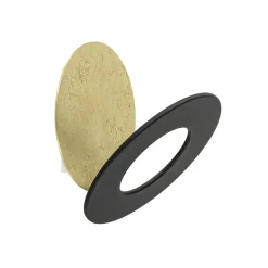 Plafond/wandlamp Vera 21 goldleaf/zwart>Straluma Outlet