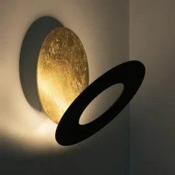 Plafond/wandlamp Vera 21 goldleaf/zwart>Straluma Outlet