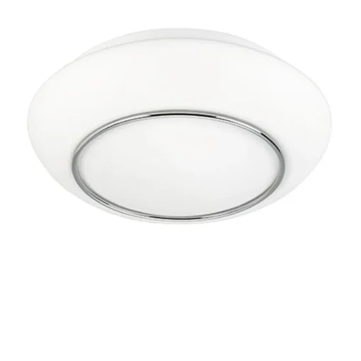Plafonniere Tornado chroom/wit 38cm IP44>Straluma Clearance