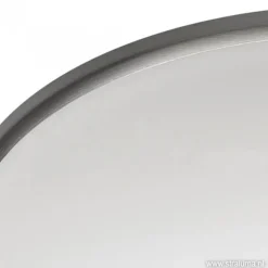 Plafonnière Art nikkel/wit 30cm></noscript>Straluma Clearance