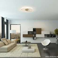 Plafonnière Eclipse nikkel led 3-st.dimb><noscript><img width=