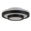 Plafonnière Master zwart+opaal glas IP44>Straluma Online