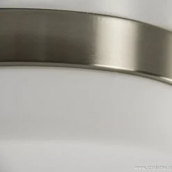 Plafonnière nikkel/opaal 18cm 3-st.dim.></noscript>Straluma Sale