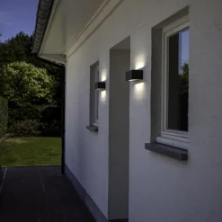 Rechthoekige LED buitenlamp up+down mat zwart></noscript>Straluma Clearance