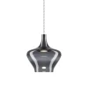 Retro design hanglamp smoke glas met LED>Straluma New